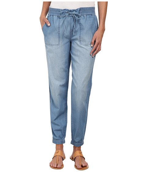Calvin Klein Jeans Drawstring Denim Pants in Colbalt Blue - 6pm.com