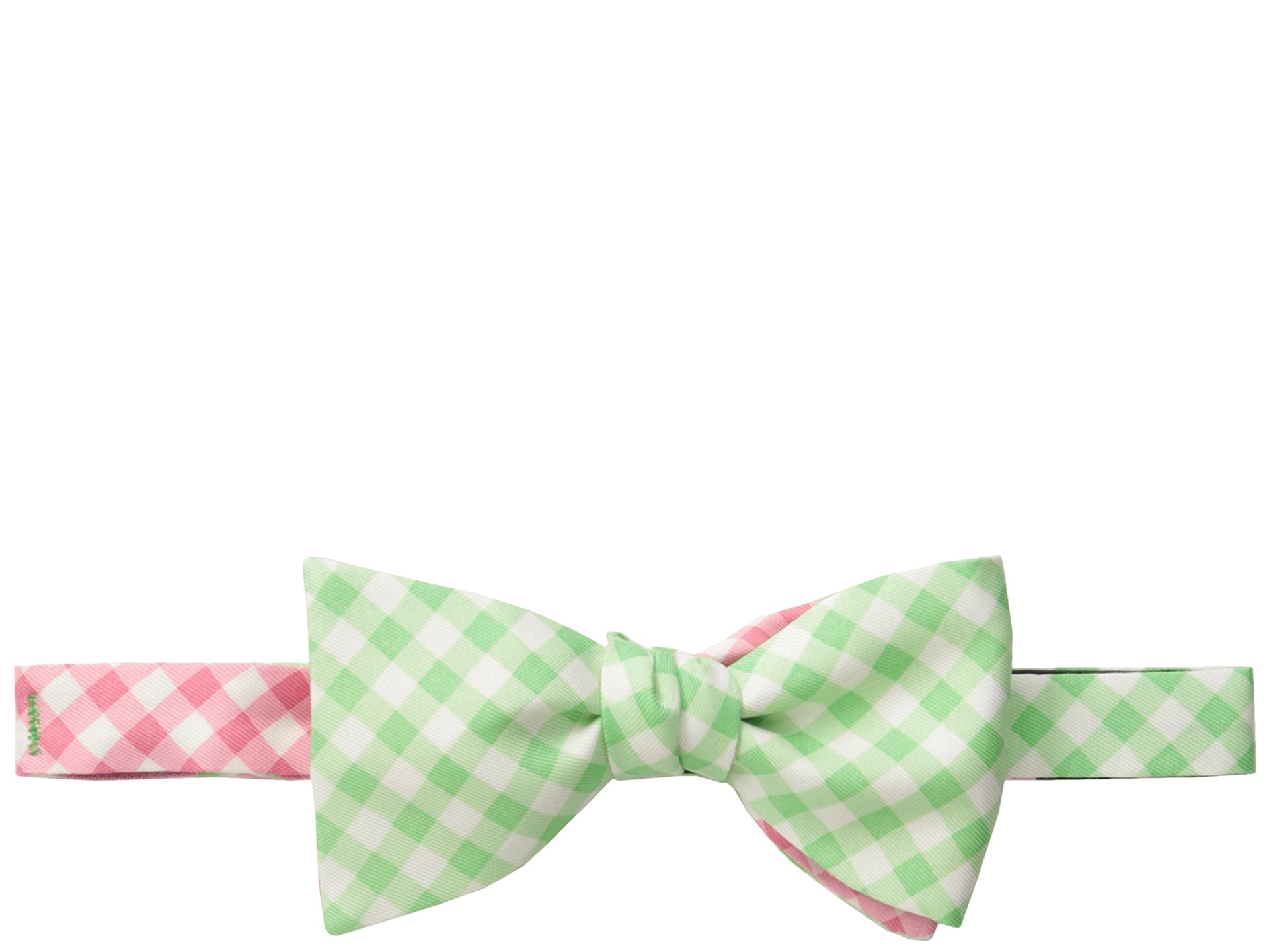 Vineyard Vines 2 Panel Gingham Printed Bow Tie