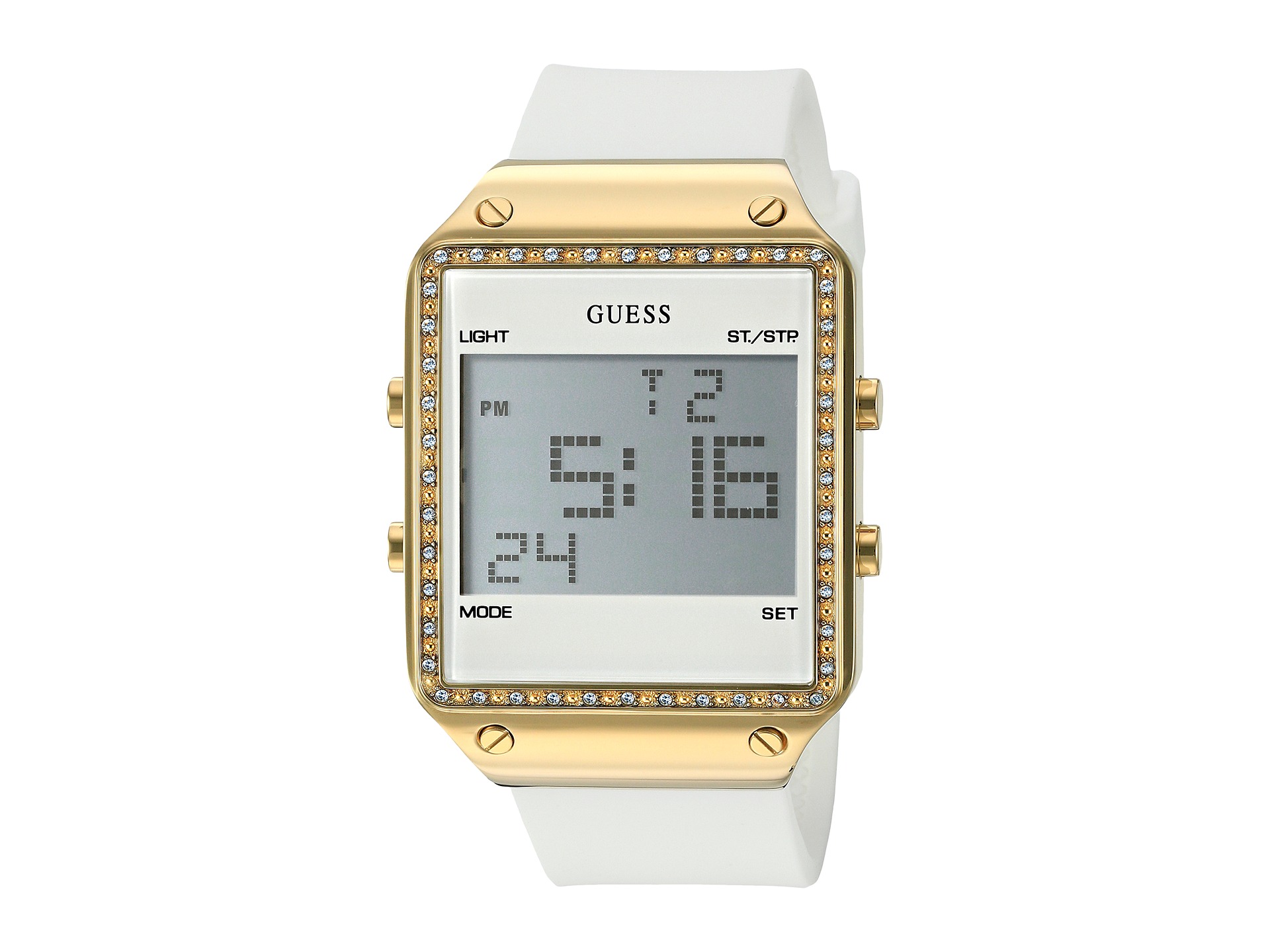 GUESS U0700L1 White/Gold