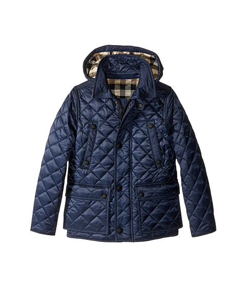 burberry kids quilted jacket