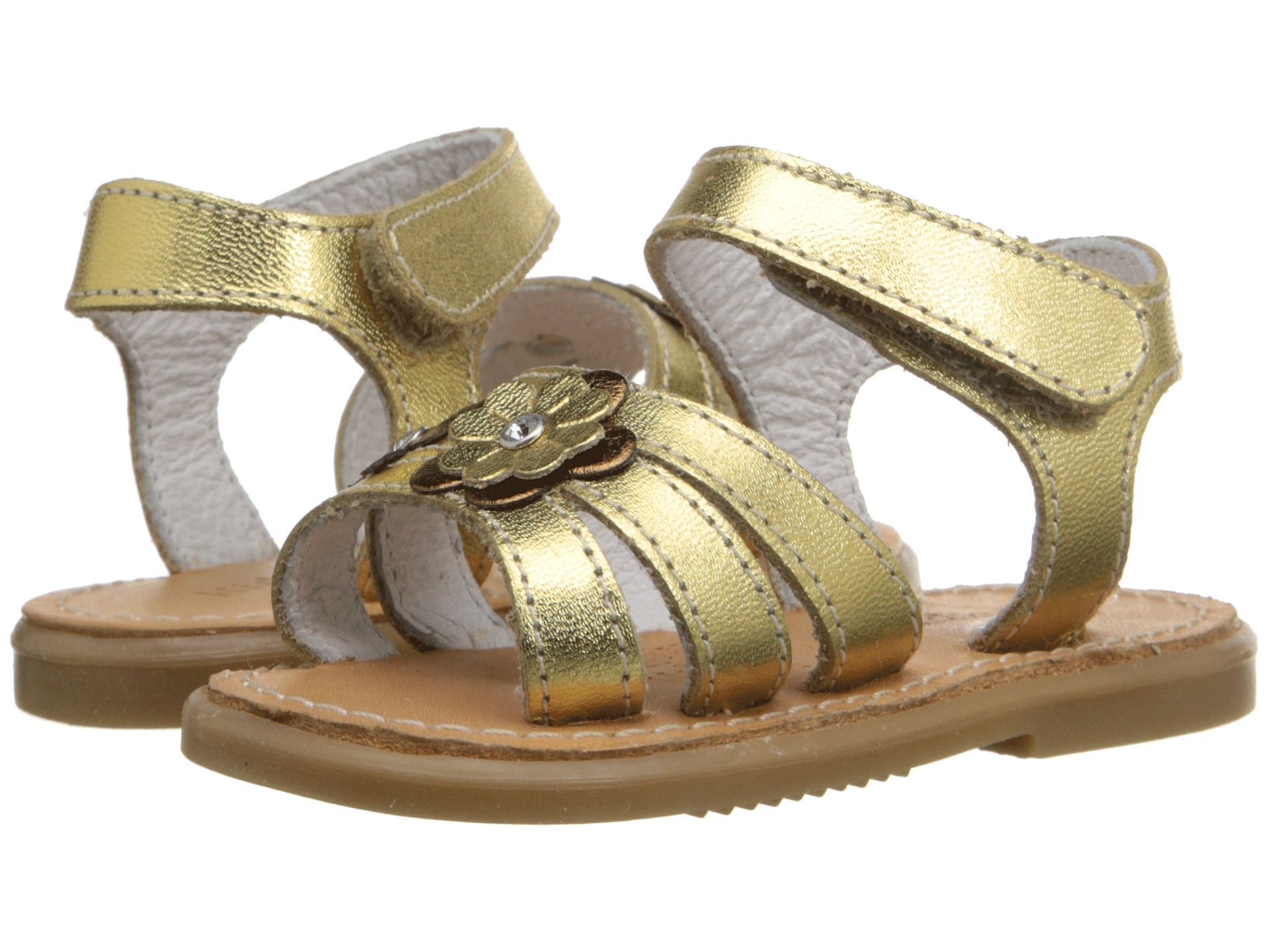 Kid Express Alina (Infant/Toddler) Gold Metallic