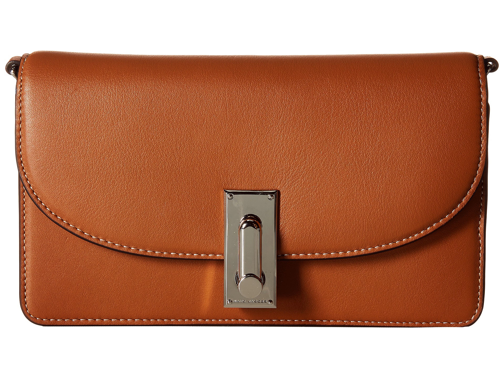 Marc Jacobs West End Wallet On Chain Maple Tan