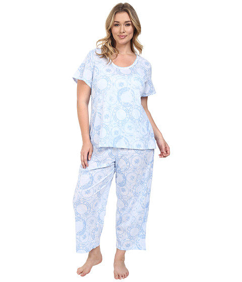 Carole Hochman Plus Size Capris Pajama - Zappos.com Free Shipping BOTH Ways