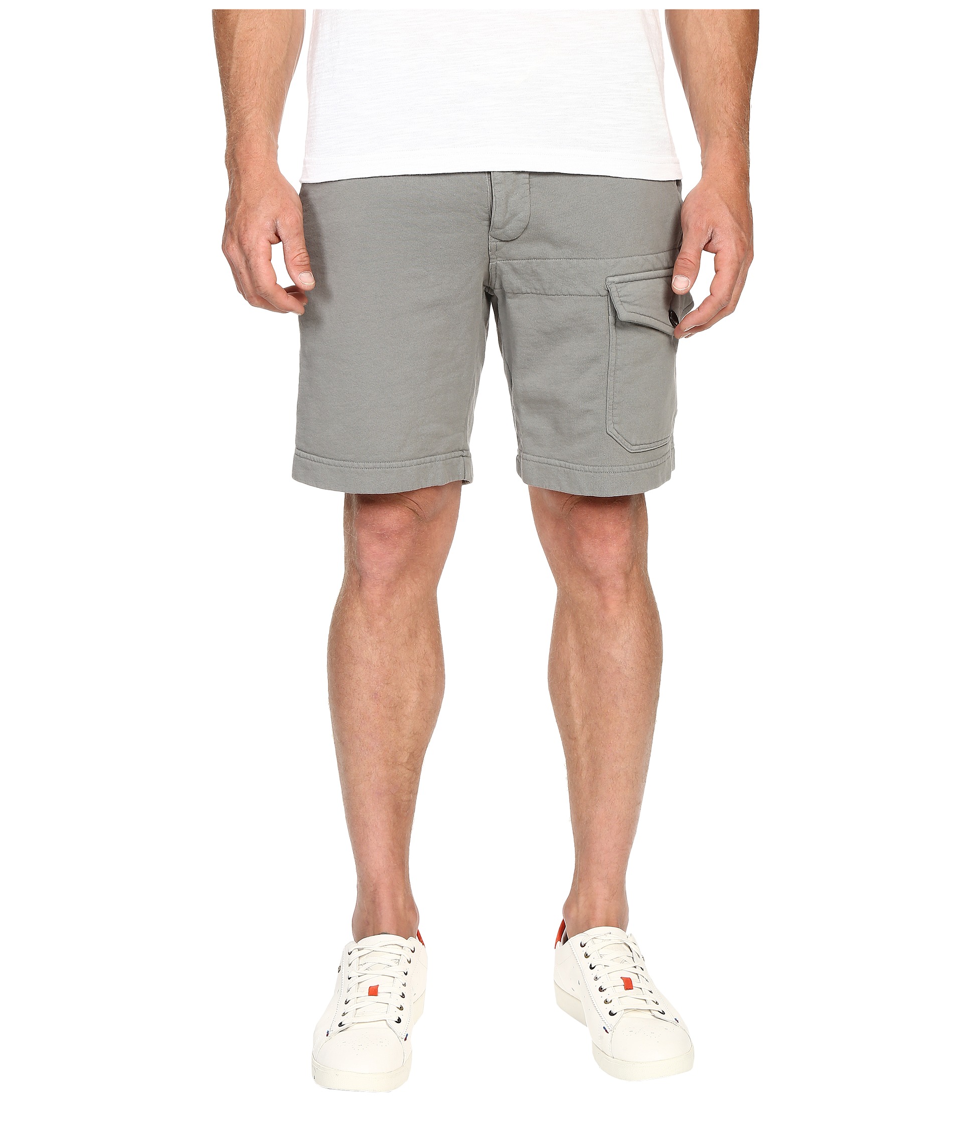 Todd Snyder Cargo Terry Sweatshorts Gunmetal