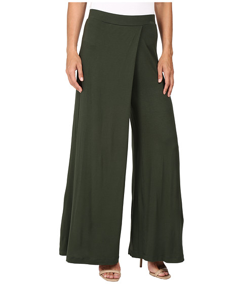 Nally & Millie Wrapped Front Pull Up Pants Olive - Zappos.com Free ...