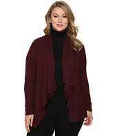 B Collection by Bobeau Curvy - Plus Size Amie Waterfall Cardigan