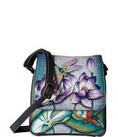 Anuschka Handbags - 483 Triple Compartment Crossbody Organizer