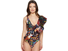 Side Ruffle Maillot