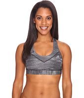 adidas - Printed Heather Techfit Molded Cup Bra