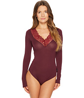Emporio Armani - Viscose Lace Trim Bodysuit