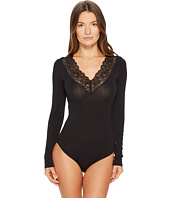 Emporio Armani - Viscose Lace Trim Bodysuit