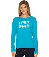 Life is Good - Dog Silo Long Sleeve Crusher Tee