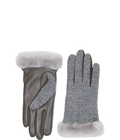 UGG - Shorty Smart Fabric Gloves w/ Short Pile Trim