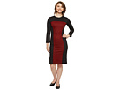 Reversible Long Sleeve Panel Dress