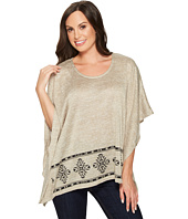 Roper - 1419 Poly Cotton Sweater Knit Poncho