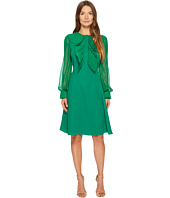 Prabal Gurung - Silk Cady Long Sleeve Dress