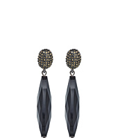 LAUREN Ralph Lauren - Pyrite Pave Clip with Long Teardrop Clip Earrings