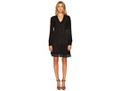 Long Sleeve V-Neck Dress