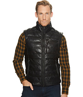 Scully - Noah Soft Like Butta Leather Ribbed Vest