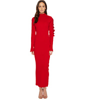 Preen by Thornton Bregazzi - Allegra Cold Ruffle Shoulder Knit Dress