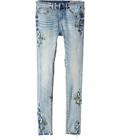 Blank NYC Kids - Embroidered Denim Skinny in Back To Nature (Big Kids)