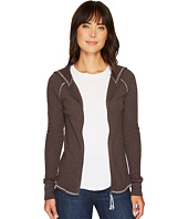 Dylan by True Grit - Heathered Soft Slub Waffle Zip Jacket