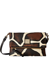 Dooney & Bourke - Serengeti Fold-Over Zip Crossbody