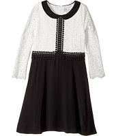 Us Angels - 3/4 Sleeve Peter Pan Collar Fit And Flare (Big Kids)