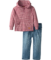 7 For All Mankind Kids - Two-Piece Hooded Henley and Jeans Set (Toddler)