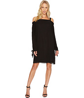 Tribal - Solid Chiffon Off Shoulder Dress