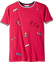 Sonia Rykiel Kids - Short Sleeve Rykiel Motives Patch Dress (Big Kids)