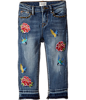 Hudson Kids - Freebird Girlfriend Ankle Jeans w/ Embroidery Patches and Studs in Hippie Heaven (Infant)