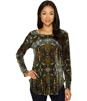 Karen Kane - Velvet Shirttail Top