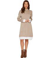Calvin Klein - Sweater Dress with Shirting
