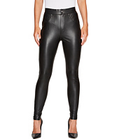 HUE - Leatherette Curvy Leggings