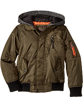 Urban Republic Kids - Hooded Flight Jacket (Little Kids/Big Kids)