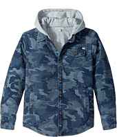 Appaman Kids - Glen Full Lined Hooded Flannel Sweatshirt (Toddler/Little Kids/Big Kids)