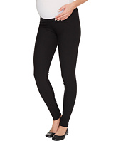 Plush - Maternity Fleece-Lined Cotton Under-Belly Leggings