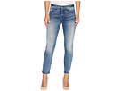 Roxanne Ankle w/ Raw Hem in Wall Street Heritage