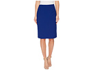 Crepe Pencil Skirt