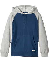 Lucky Brand Kids - Long Sleeve Raglan Pullover Hoodie (Big Kids)