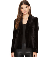 1.STATE - Velvet Tuxedo Blazer