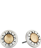 The Sak - Metal Inlay Stud Earrings