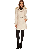 Ivanka Trump - Boucle Toggle Wool w/ Faux Fur