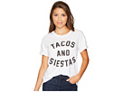 Tacos and Siestas Slub Rolled Short Sleeve Tee