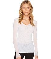 Only Hearts - Tulle Long Sleeve V-Neck