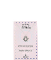 Dogeared - Darling It's Okay To Transform, Sun X Moon Coin Charm Necklace
