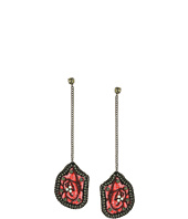 Steve Madden - Casted Floral Post Earrings