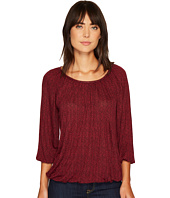 MICHAEL Michael Kors - Mini Leaf Peasant Top