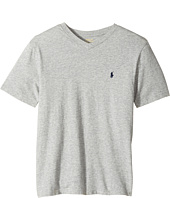 Polo Ralph Lauren Kids - Cotton Jersey V-Neck T-Shirt (Big Kids)